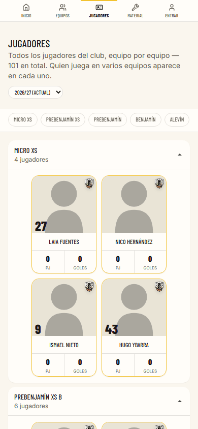 Jugadores